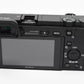 Sony A6000 Mirrorless Body, Batt, USB, Block, Only 3833 Acts!