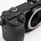 Sony A6000 Mirrorless Body, Batt, USB, Block, Only 3833 Acts!