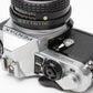 Pentax ME Super SE 35mm SLR Camera w/50mm f2 lens, Sky, Tested, Nice!