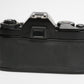 Ricoh KR-10 Super 35mm SLR w/50mm f2 Prime lens, cap, New seals, Strap, Nice