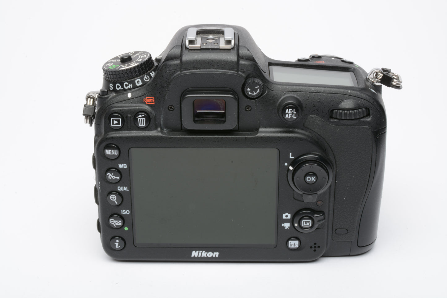 Nikon D7100 DSLR Body Only Batt, charger, Only 17,142 Acts!  Fully tested, nice!