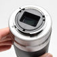 Sony 55-210mm f4.5-6.3 OSS zoom lens (Silver) w/Lens caps, Good!