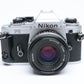 Nikon FG 35mm SLR w/Nikkor 50mm f1.8, New seals, Strap, Great!