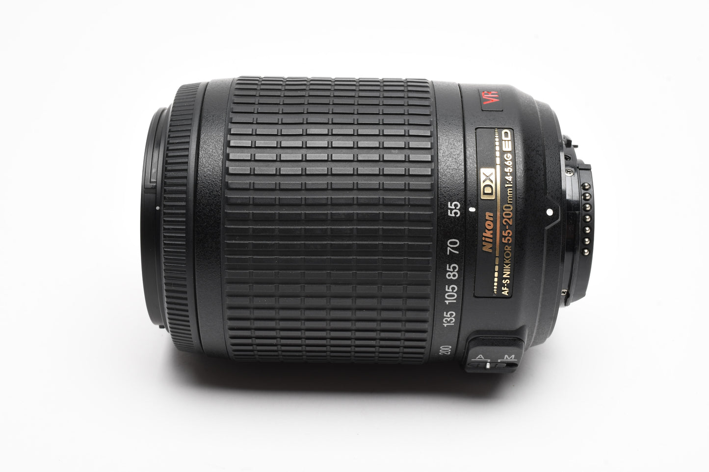 Nikon AF-S 55-200mm f4-5.6G ED VR DX SWM, Caps, Hood, UV, Pouch, Mint-