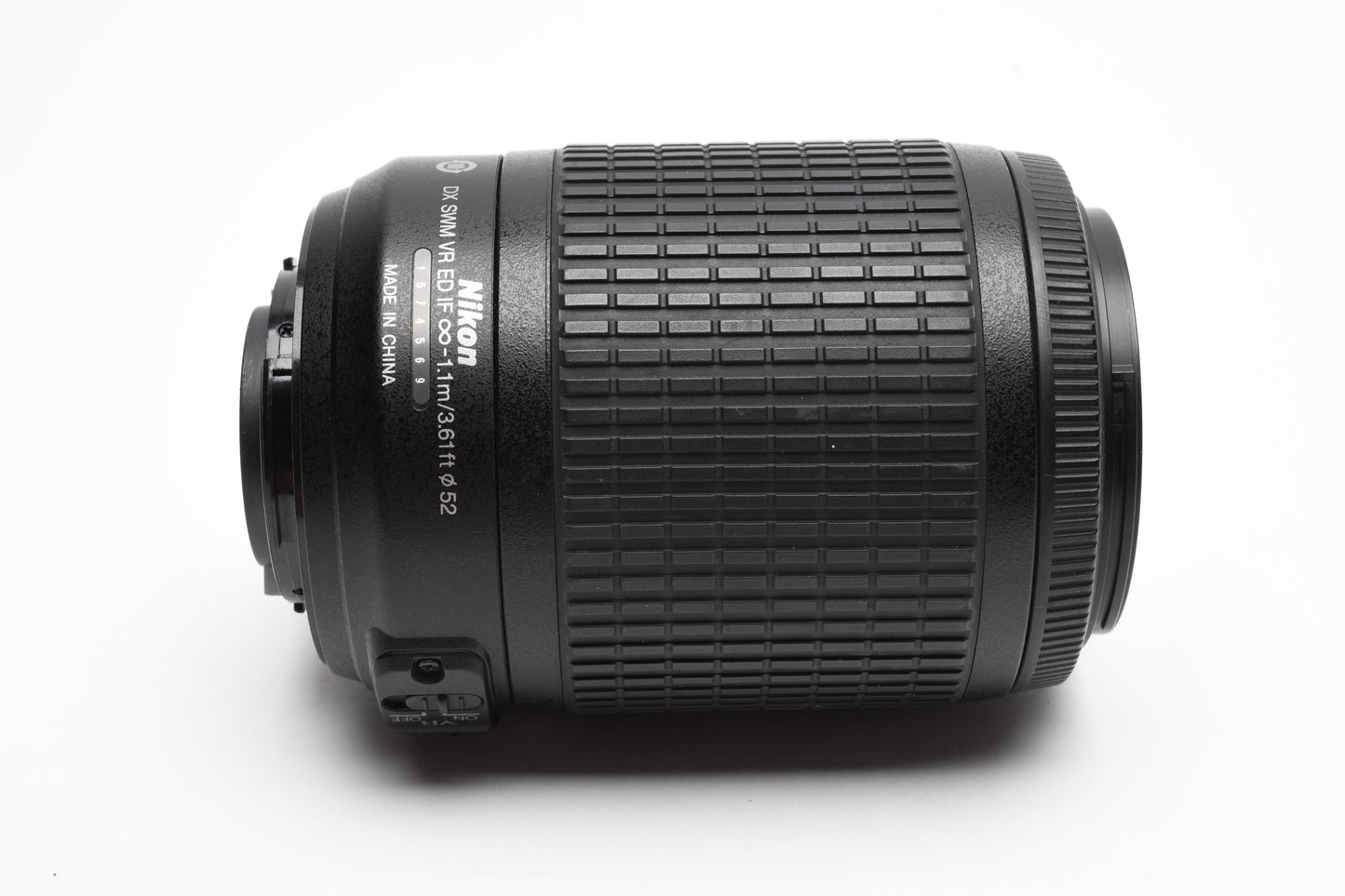 Nikon AF-S 55-200mm f4-5.6G ED VR DX SWM, Caps, Hood, UV, Pouch, Mint-