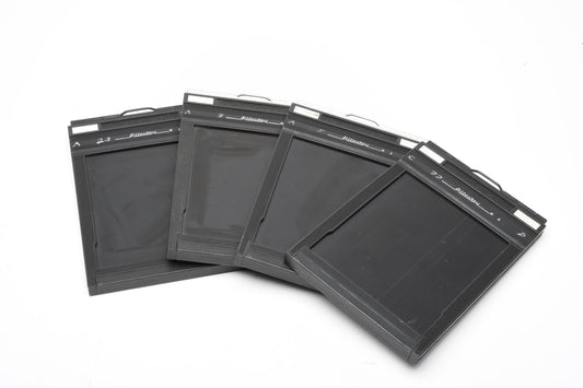 4X 4x5 Graphic Riteway Film holder sheet film holders #1284, Clean