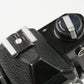 Nikon FM Black Body 35mm SLR w/new light seals, accurate, tested