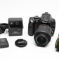 Nikon D5000 DSLR w/Nikkor 18-55mm F3.5-5.6G VR lens, 4K Acts, Clean!