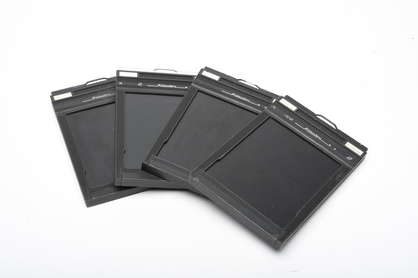 4X 4x5 Graphic Riteway Film holder sheet film holders #1284, Clean