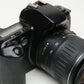 Canon EOS Rebel XS 35mm SLR, w/EF 28-90mm F4-5.6 III zoom, strap, cap, UV