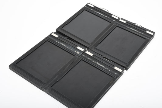 4X 4x5 Graphic Riteway Film holder sheet film holders #1284, Clean