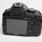 Nikon D3200 DSLR w/18-55mm f3.5-5.6G VR lens, batt+charger+strap 20K Acts