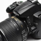 Nikon D5000 DSLR w/Nikkor 18-55mm F3.5-5.6G VR lens, 4K Acts, Clean!