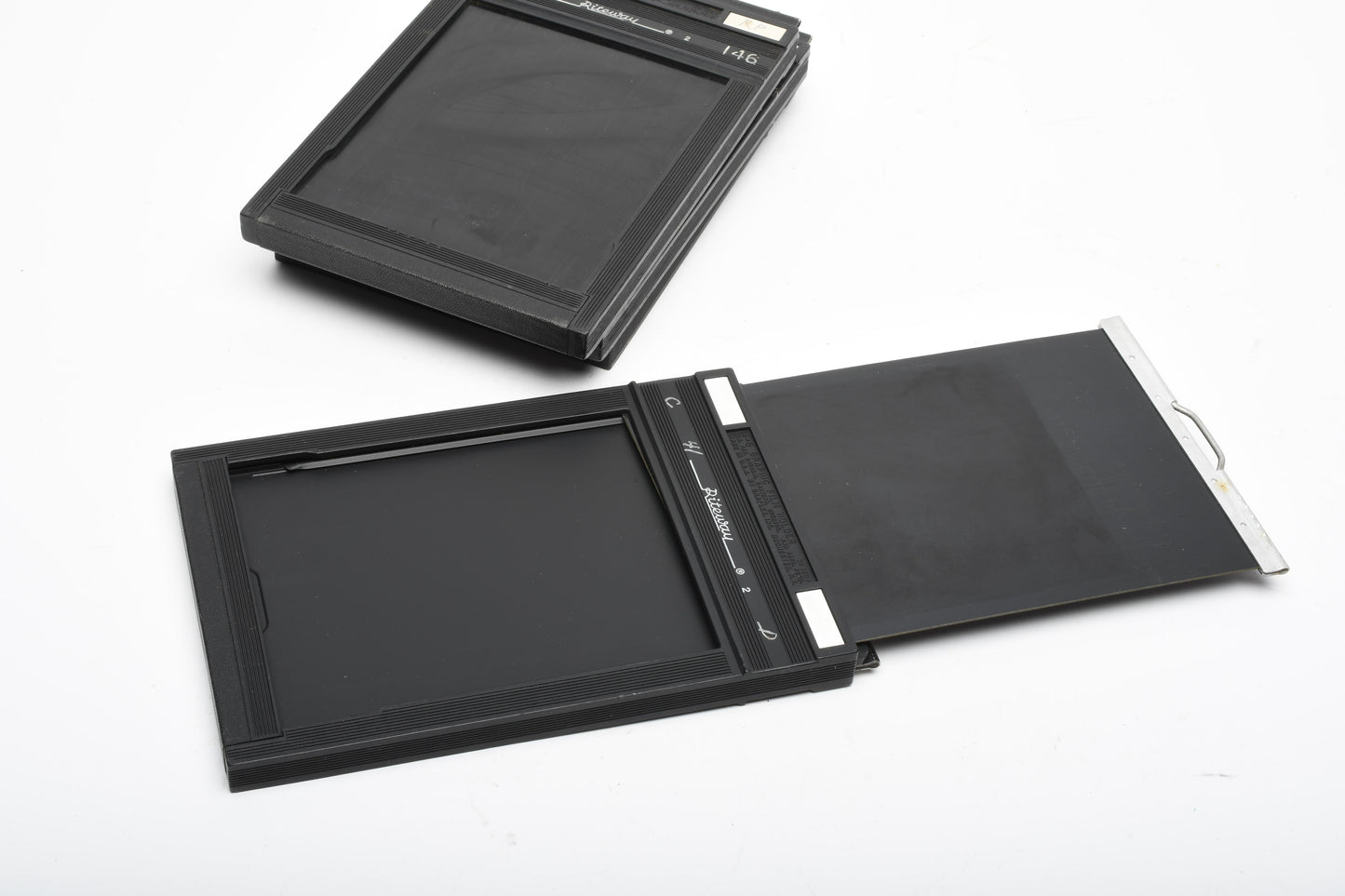 4X 4x5 Graphic Riteway Film holder sheet film holders #1284, Clean