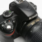 Nikon D3200 DSLR w/18-55mm f3.5-5.6G VR lens, batt+charger+strap 20K Acts