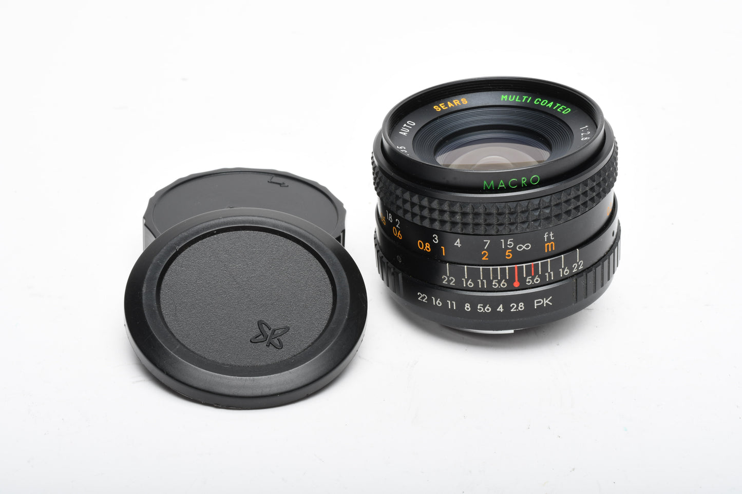 Sears 28mm f2.8 MC wide angle lens w/1:4 Macro for Pentax PK mount