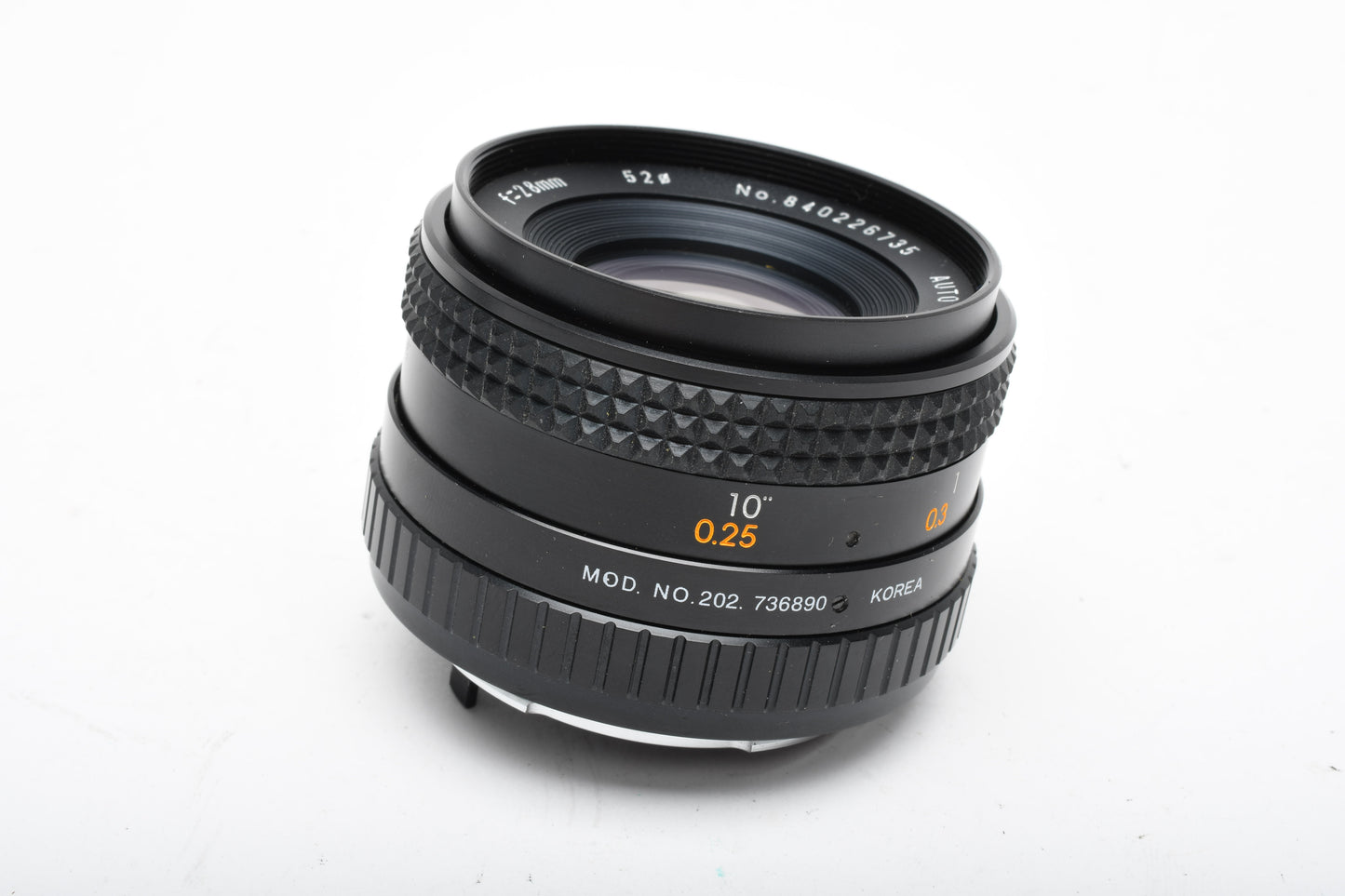 Sears 28mm f2.8 MC wide angle lens w/1:4 Macro for Pentax PK mount