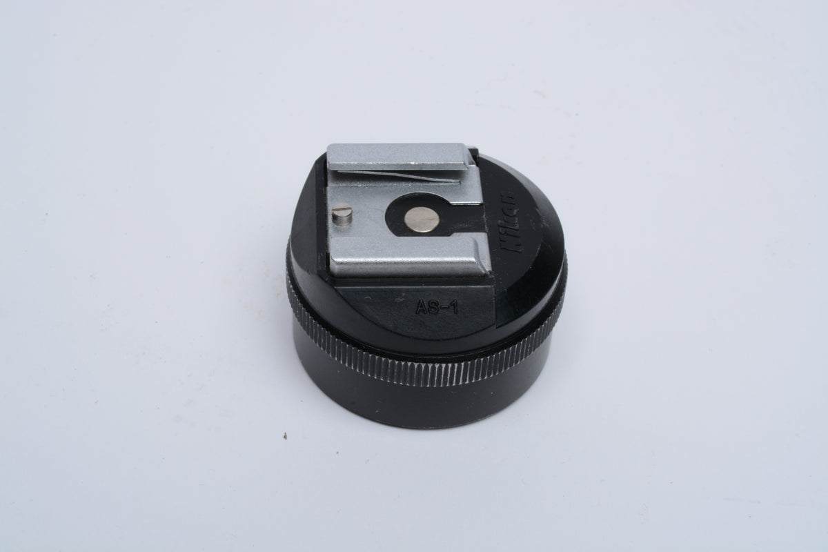 Nikon AS-1 AS1 Flash Coupler Hot Shoe Adapter for F, F2, F2AS, Tested