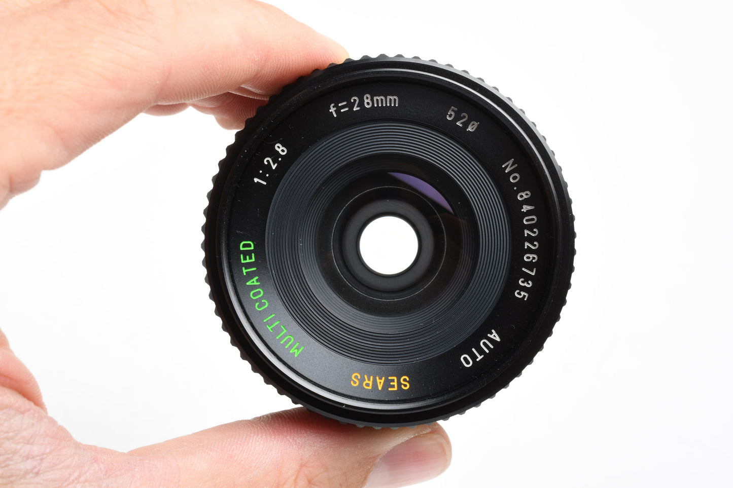 Sears 28mm f2.8 MC wide angle lens w/1:4 Macro for Pentax PK mount