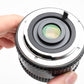 Sears 28mm f2.8 MC wide angle lens w/1:4 Macro for Pentax PK mount