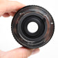 Sears 28mm f2.8 MC wide angle lens w/1:4 Macro for Pentax PK mount