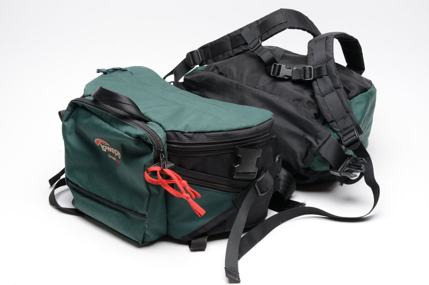 LowePro Orio AW camera bag w/ top matching backpack, Great, Clean