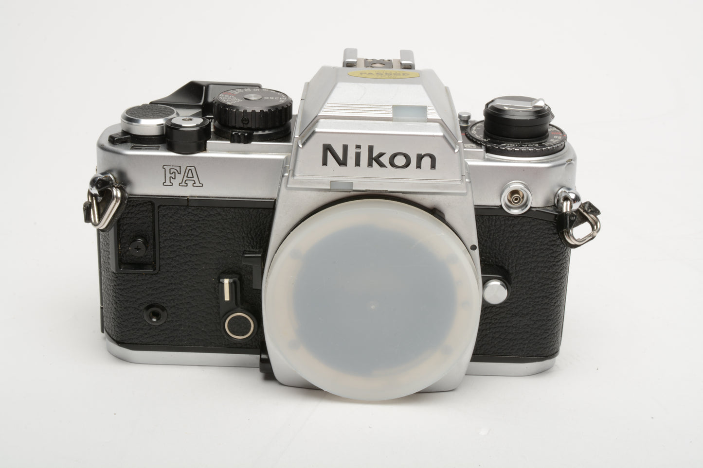Nikon FA 35mm SLR Chrome Body Only w/new seals, Tested, Very Nice!