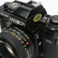 Minolta X700 35mm SLR w/50mm f1.7 lens, strap, cap, UV, new seals, Nice