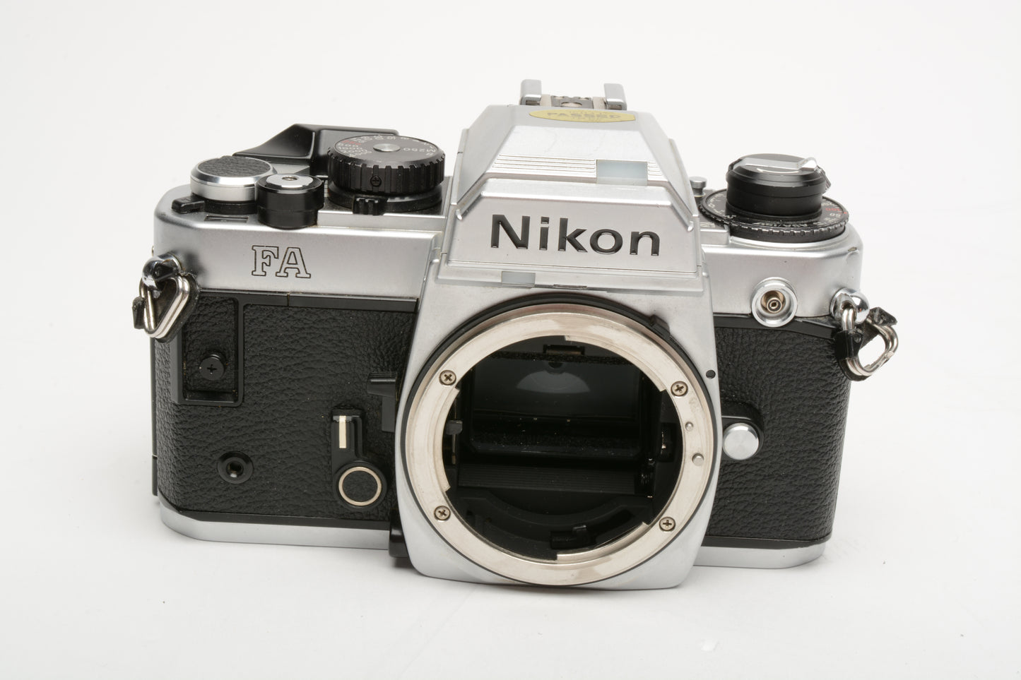 Nikon FA 35mm SLR Chrome Body Only w/new seals, Tested, Very Nice!
