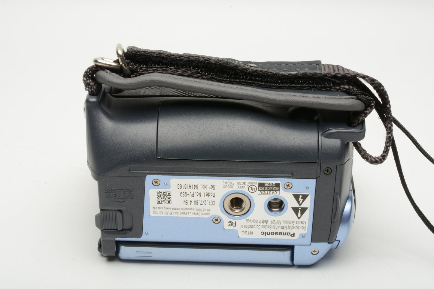 Panasonic PV-GS9 Mini DV Camcorder, Batt+charger+AV cables, Tested