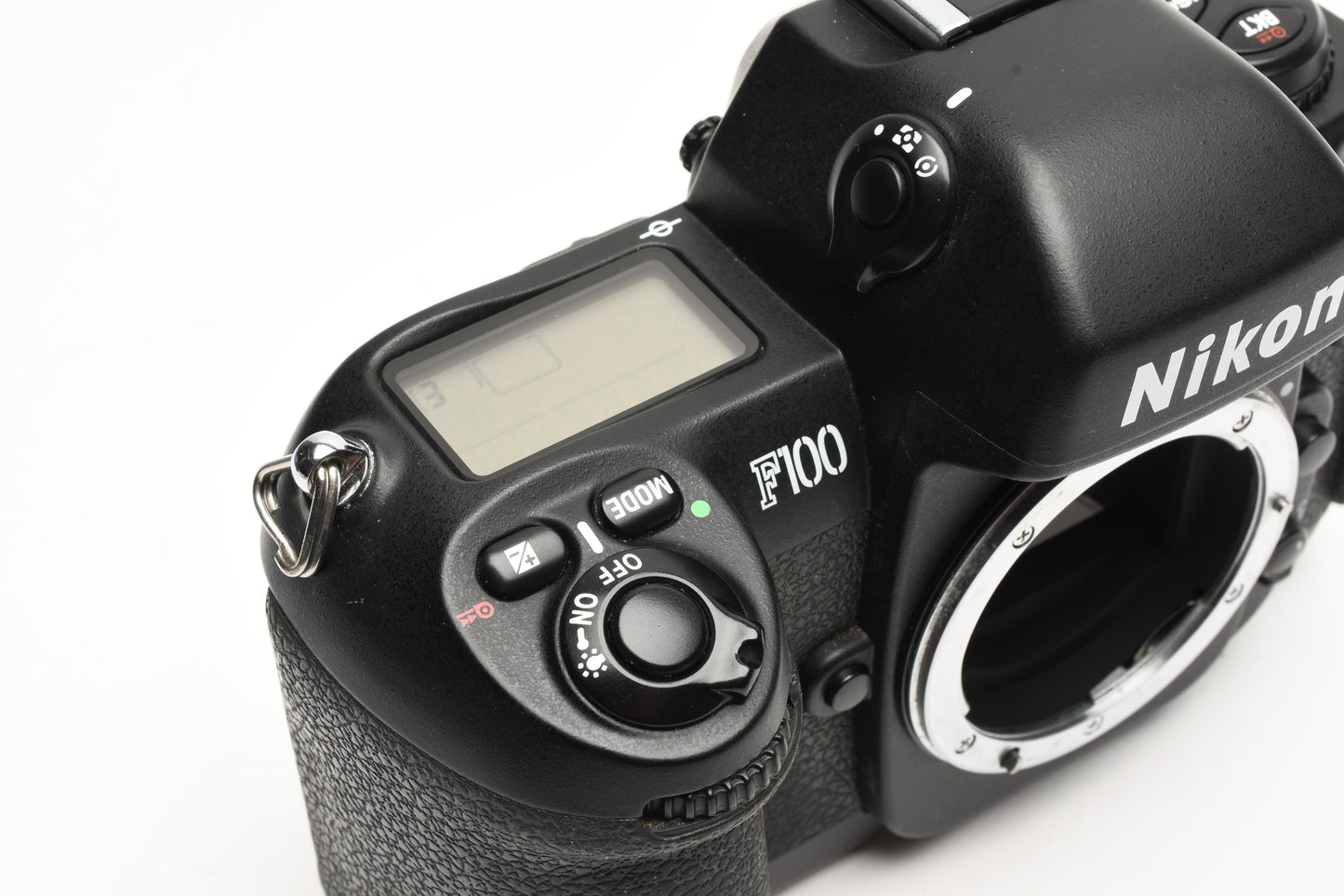 Nikon F100 35mm SLR body, fully tested, great! Very Clean w/Book, Great!