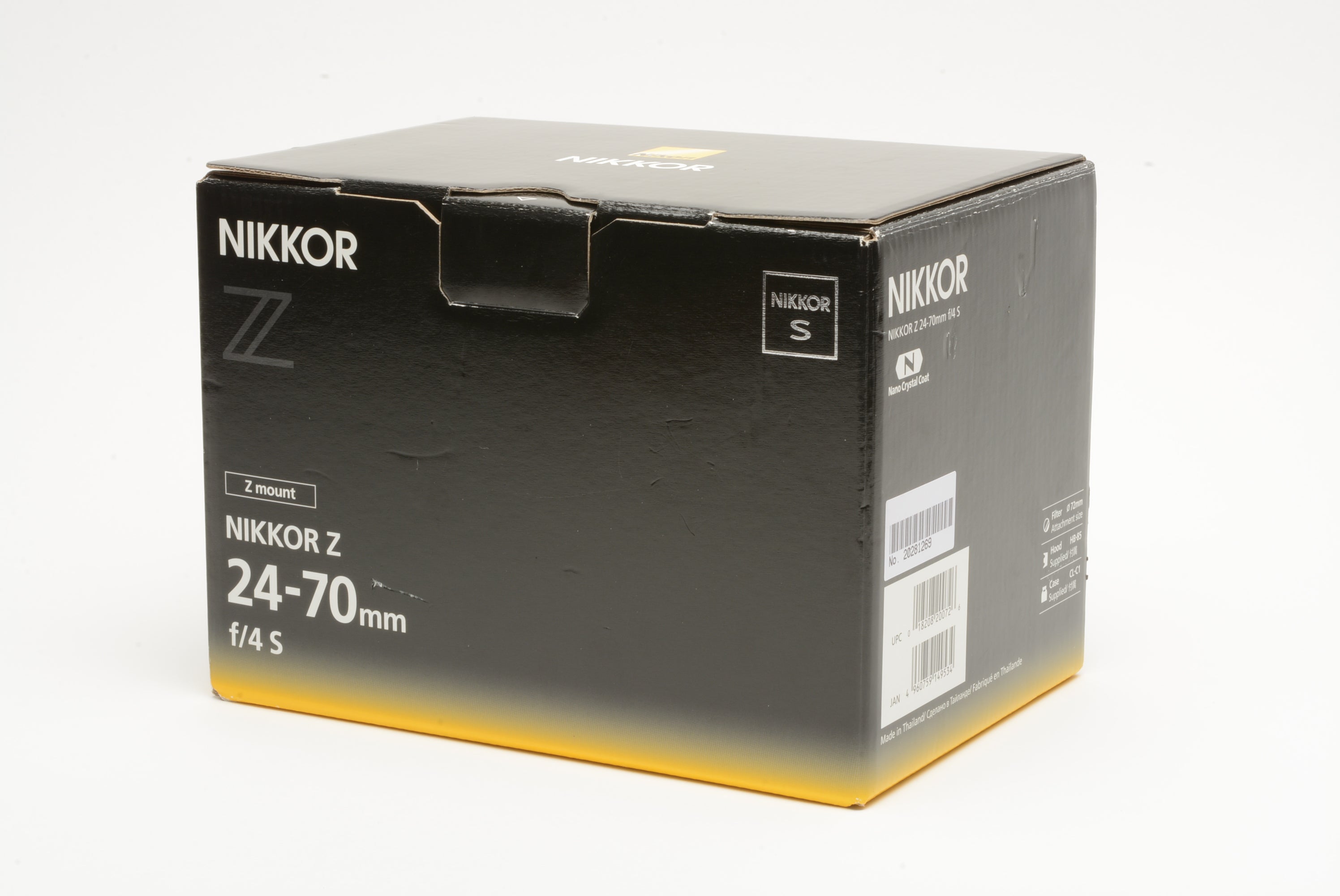 Nikon Nikkor Z 24-70mm f/4 S Z mount In Box- USA Version