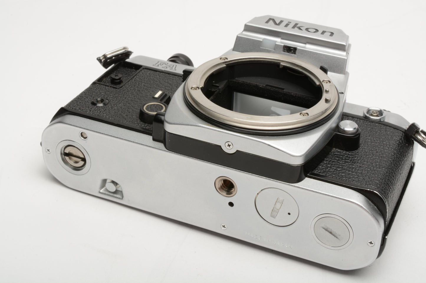 Nikon FA 35mm SLR Chrome Body Only w/new seals, Tested, Very Nice!