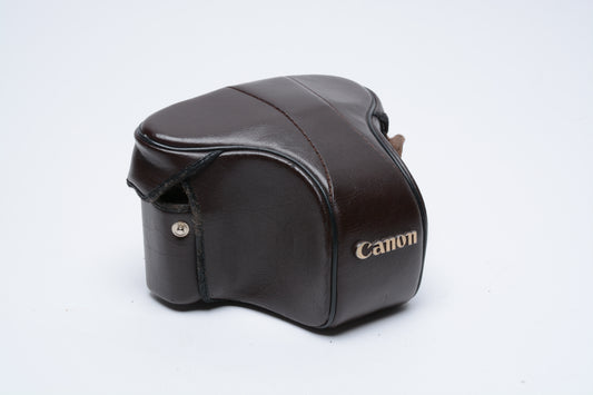 Canon AE-1 AE-1 Program eveready fitted case, Brown, Great