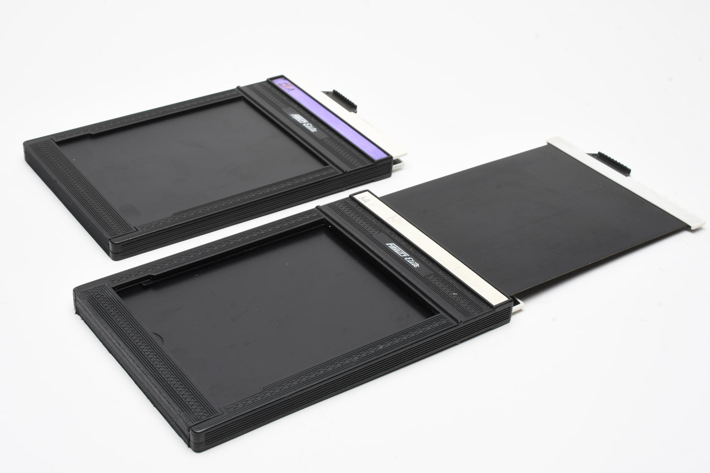 2X Fidelity Elite 4x5 sheet film holder, Great condition, Very clean
