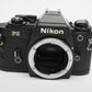 Nikon FG Black 35mm SLR Body, New Seals, tested, nice & clean!