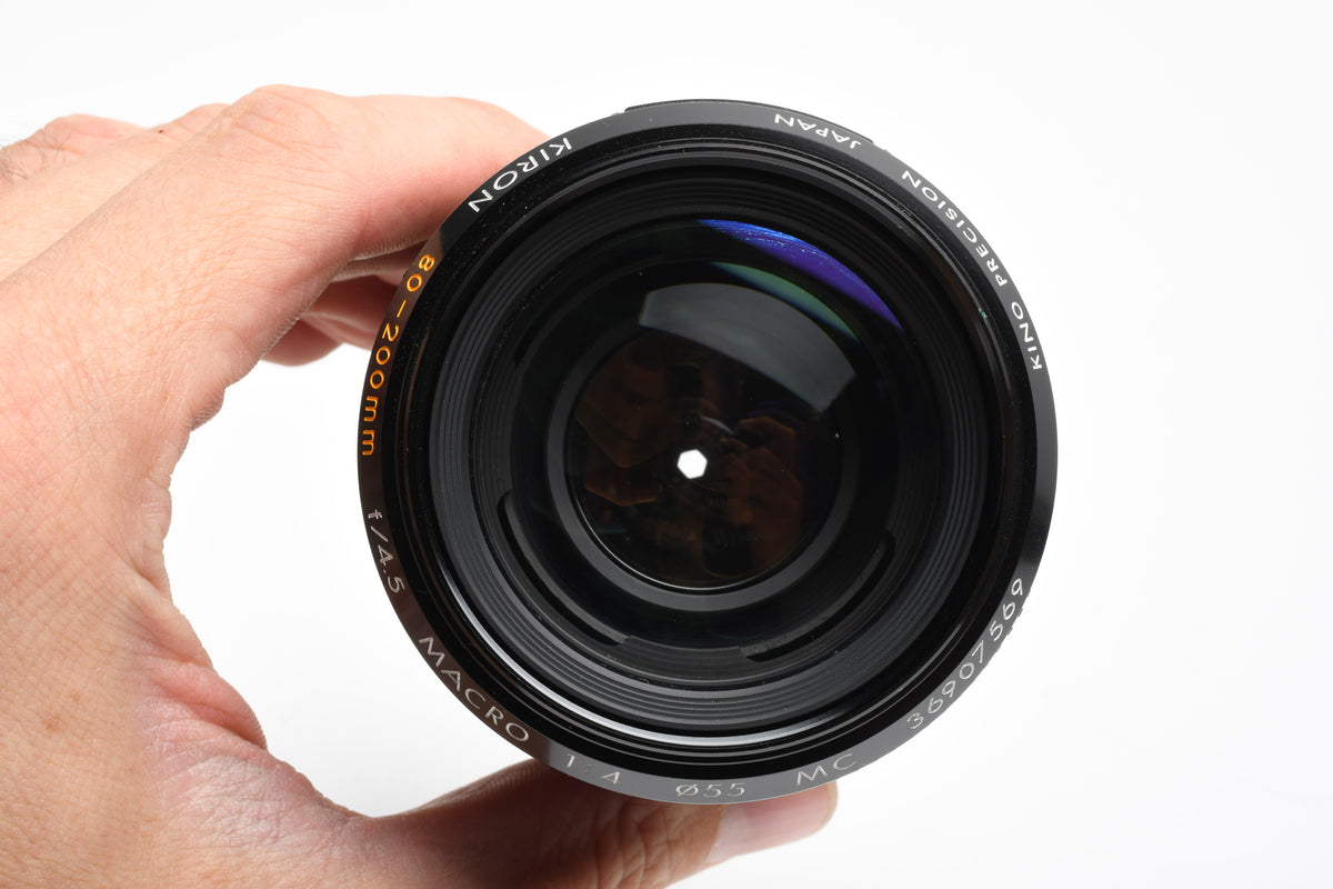 Kiron 80-200mm f4.5 Telephoto Macro Zoom Lens for Minolta MD Mount