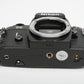 Nikon FG Black 35mm SLR Body, New Seals, tested, nice & clean!