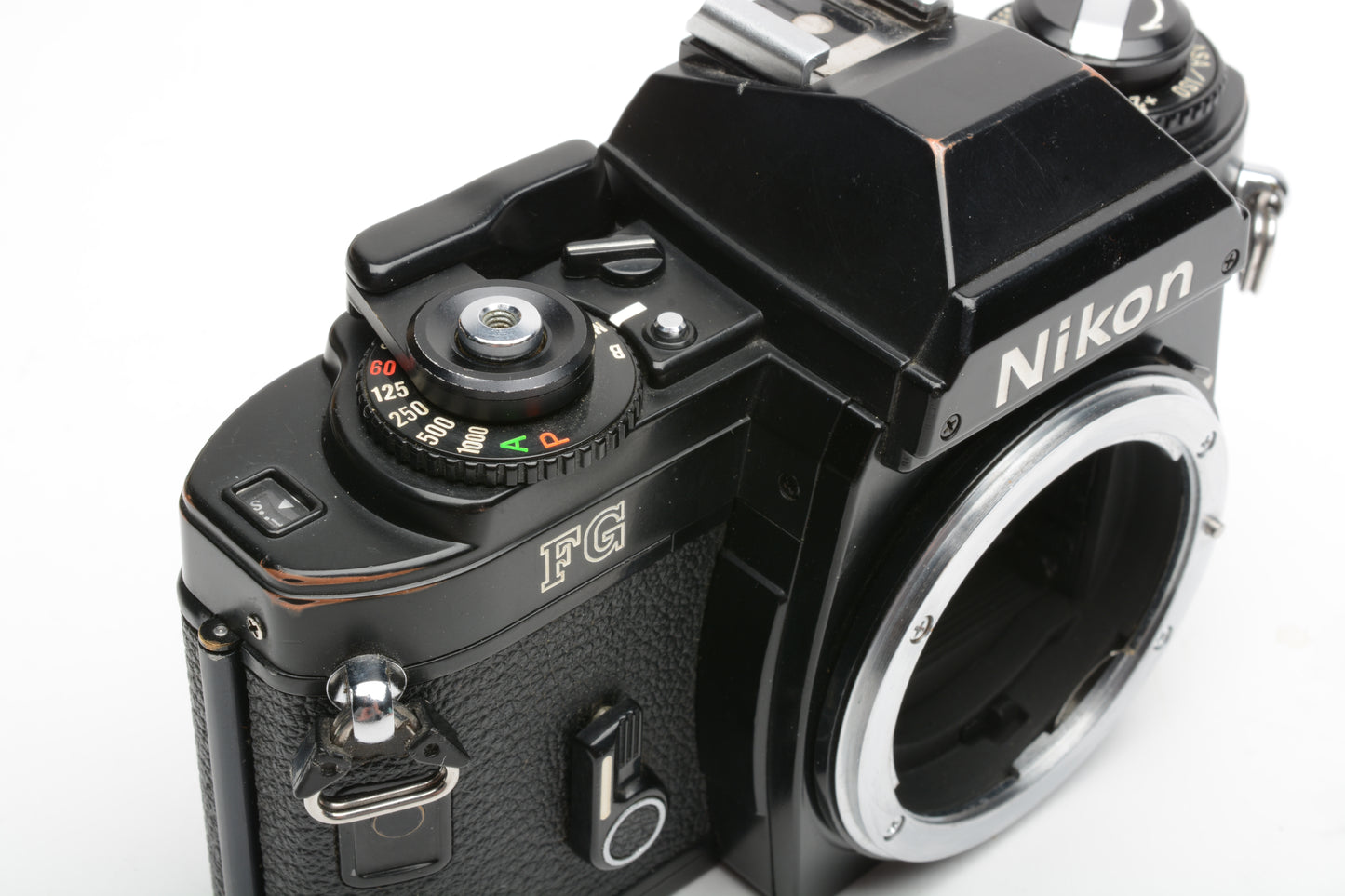 Nikon FG Black 35mm SLR Body, New Seals, tested, nice & clean!