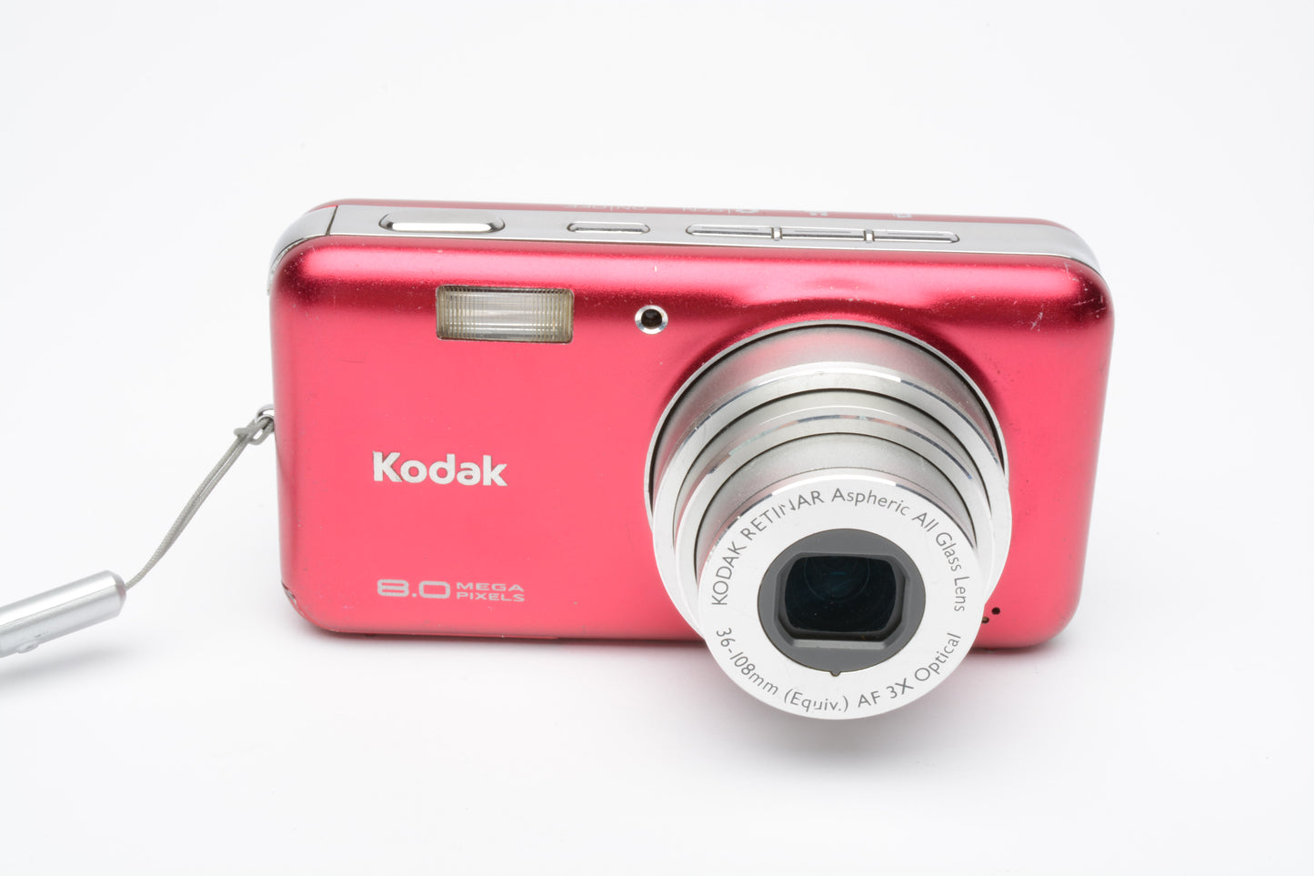 Kodak EasyShare V803 Digital Point&Shoot 8MP (Burgundy) Nice & Clean