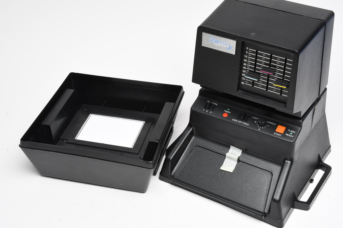 Polaroid Daylab Jr. Slide & Negative Printer, Portable Darkroom & Enlarger, NIB