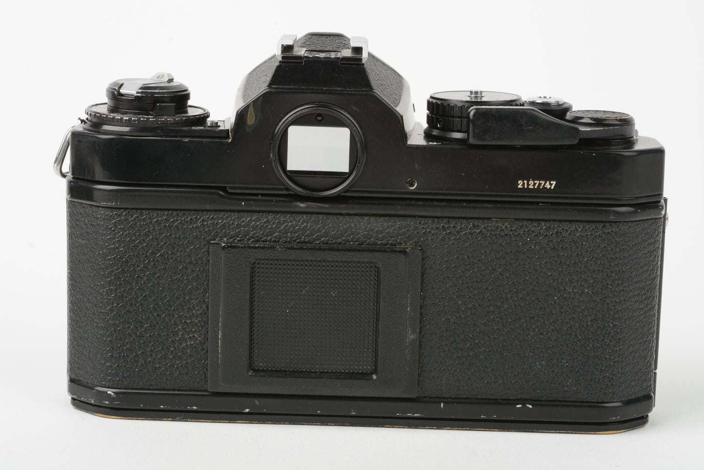 Nikon FE2 Black 35mm SLR Body, cap, strap, new seals, tested, accurate