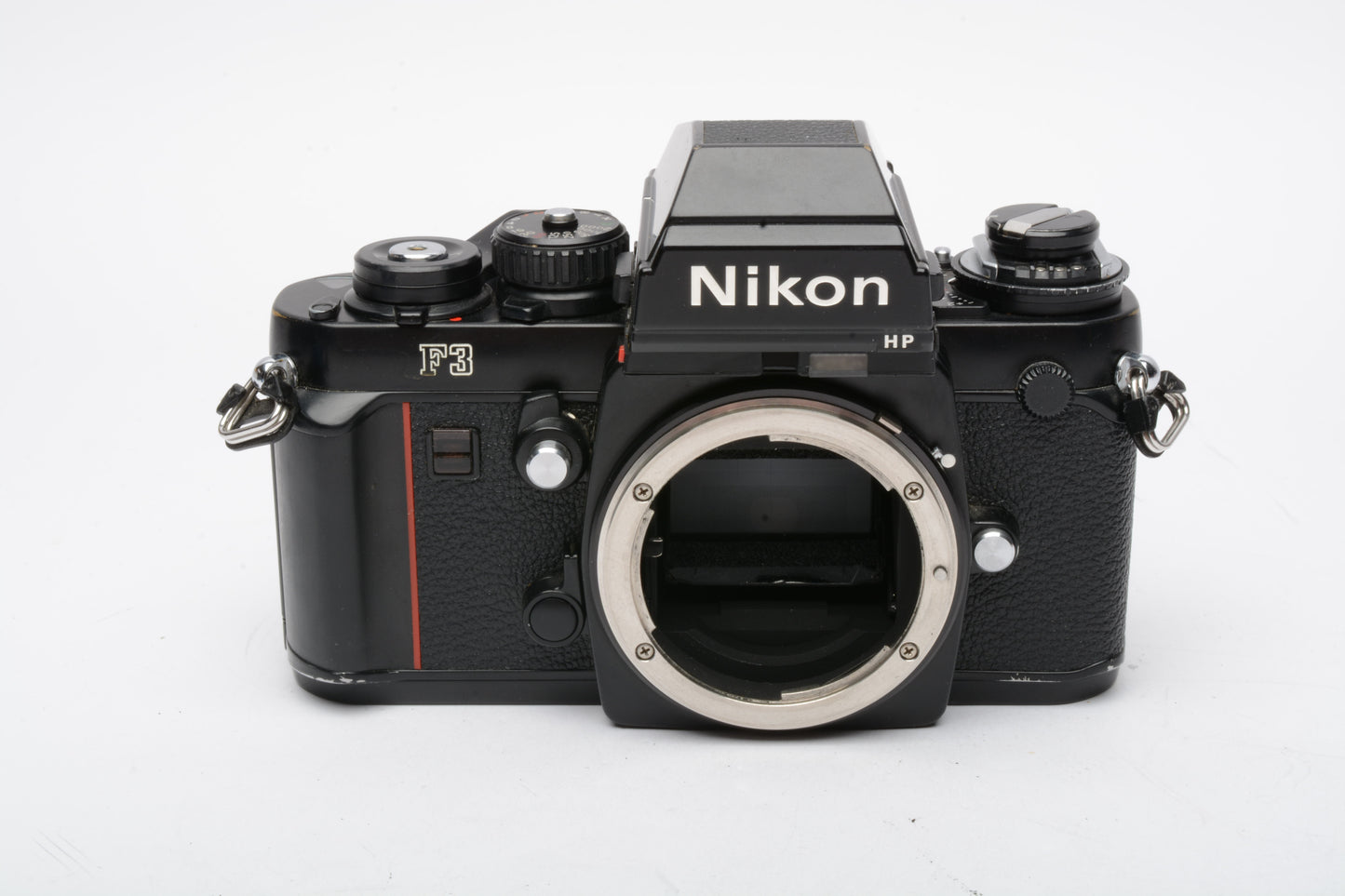 Nikon F3 HP 35mm SLR Body, new seals, manual, strap, tested, accurate, Nice Pro!