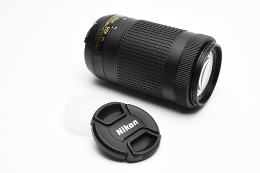 Nikon Nikkor AF-P DX 70-300mm f4.5-6.3G ED, Mint-, USA