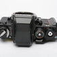 Nikon F3 HP 35mm SLR Body, new seals, manual, strap, tested, accurate, Nice Pro!