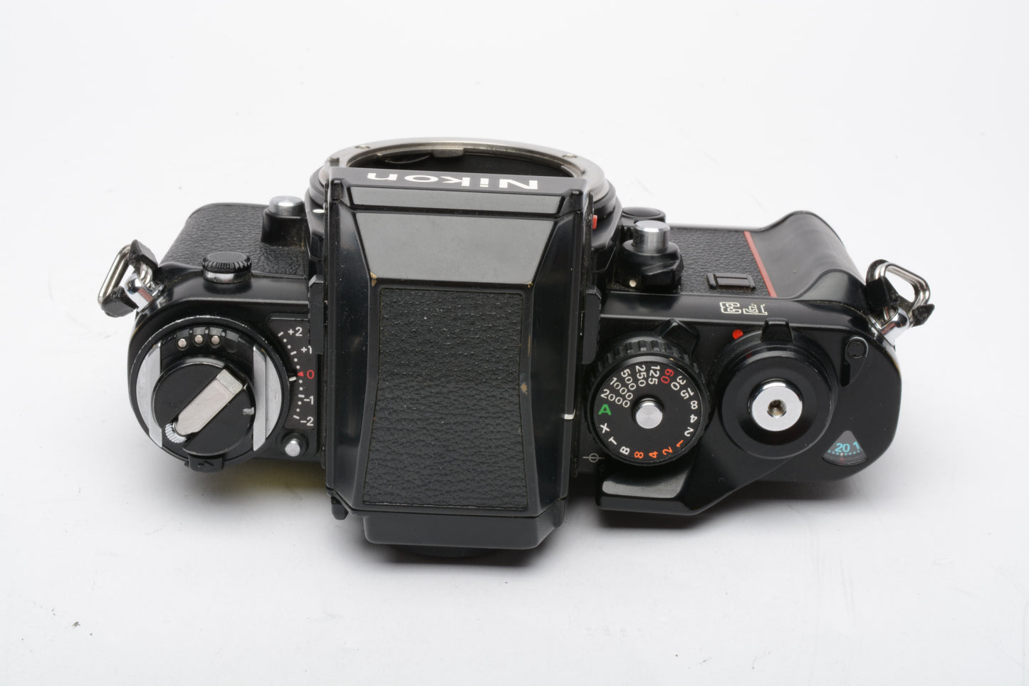 Nikon F3 HP 35mm SLR Body, new seals, manual, strap, tested, accurate, Nice Pro!