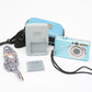 Canon PowerShot SD1200 IS Digital Point&Shoot 10MP camera (Blue) batt, charger, case