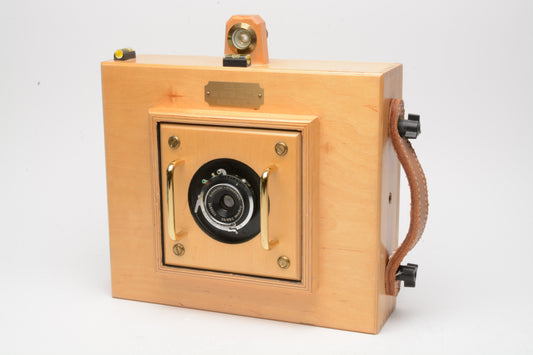 Zia Wooden 8x10 Hobo II 4x5 Camera (Bostick & Sullivan) w/Angulon 90mm f6.8, Nice!