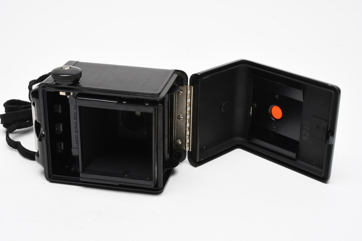 Argus 75 TLR Twin Lens Reflex 620 Film Camera w/Case, works