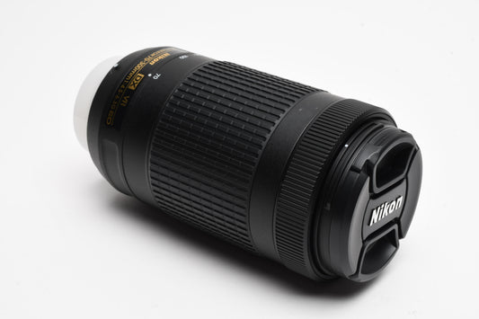 Nikon Nikkor AF-P DX 70-300mm f4.5-6.3G ED, Mint-, USA